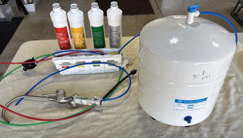 Reverse Osmosis Water Filtration System 4 Stage Under Counter PAE GUC