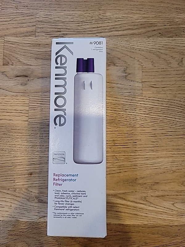 Kenmore 469081 Refrigerator Water Filter – White