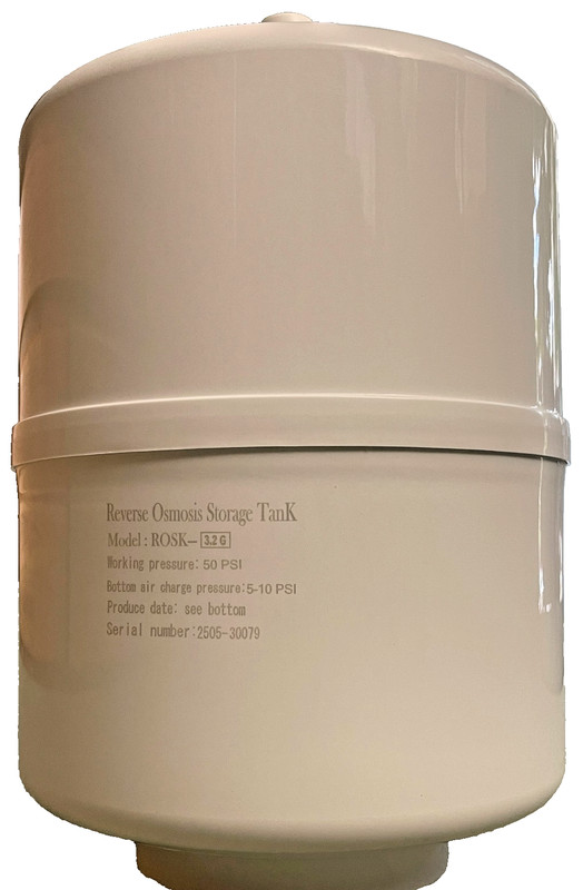Water Pressure Tank 3.2G R/O Storage Reverse Osmosis System 9″ x 9″ x 13.2″ RO