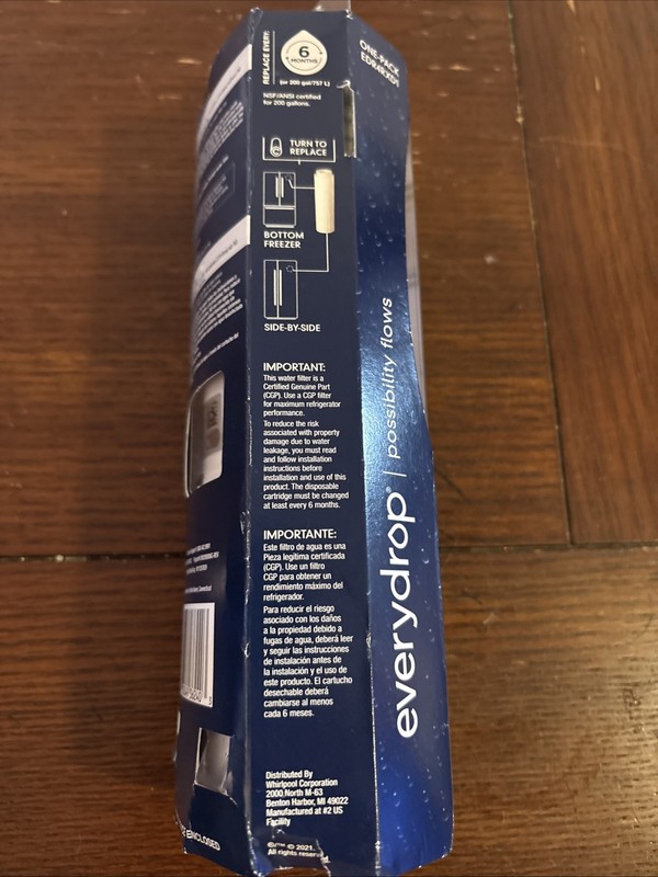 EveryDrop Water Filter 4 - EDR4RXD1 Ice and Water Refrigerator gallery