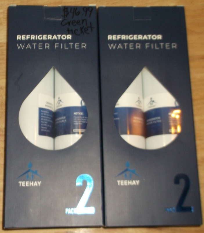 LOT OF 4 (2 PACKS OF 2) TEEHAY ULTRAWF WATER FILTER FOR FRIGIDAIRE KENMORE