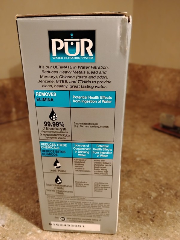PUR Water Filtration System FM3700, 3 Stage Filter ,Ultimate in Filtration gallery