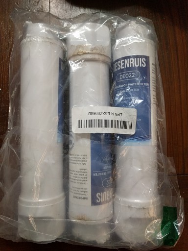 DESENRUIS DEO22 Refrigerator Water Filter Replacement 3-Pack