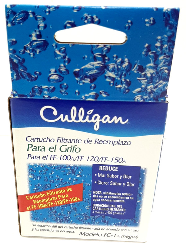 Case of 8 CULLIGAN FAUCET FILTER MODEL FC-1a Black for FF 100-150 OBB3 gallery