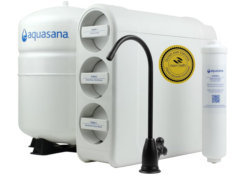 Aquasana AQ-SFRO-MB SmartFlow RO Under Sink Filter System