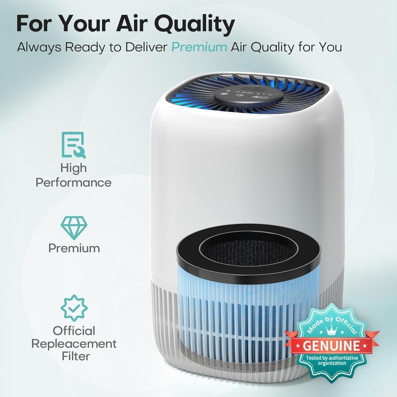2 Pack Replacement Filter 4 in 1 H13 True Efficiency Activated Carbon for Pet gallery