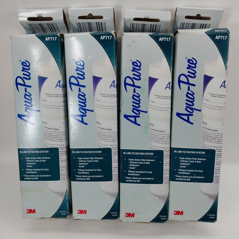 4x Aqua-Pure AP717 Inline Water Filter for Refrigerator – Free Shipping