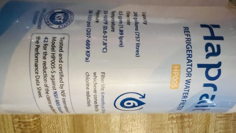 Haprait HP005 Water Filter Lot Of 3 gallery