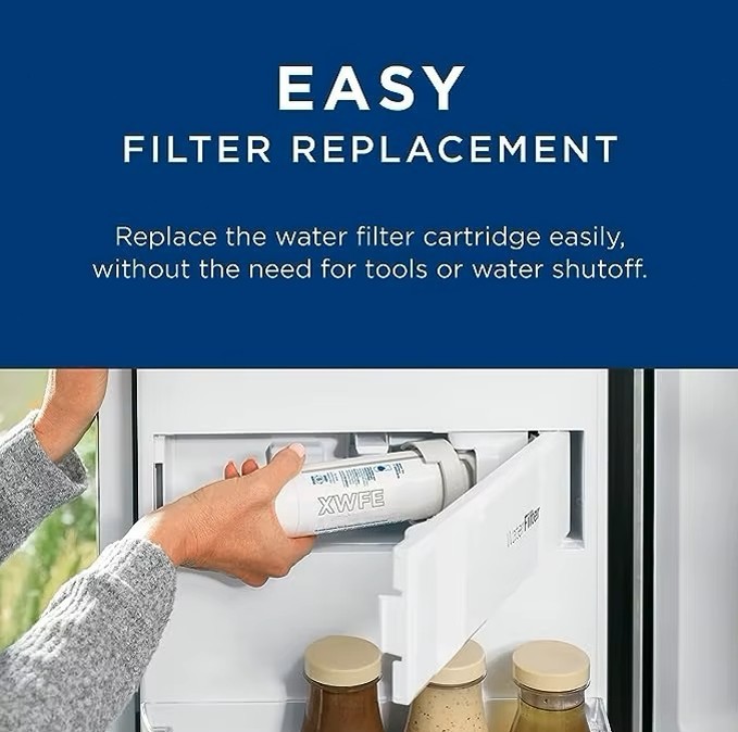 GE XWFE Refrigerator Water Filter Replacment Without Chip gallery