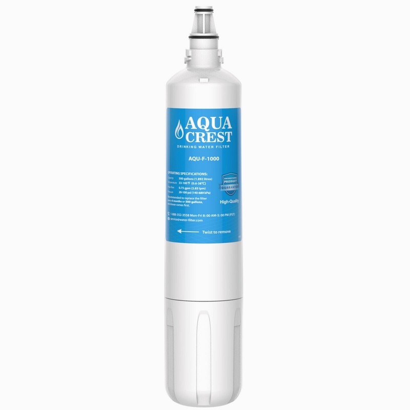 AQUA CREST F-1000 Undersink Water Filter, WF03-F1, Replacement for F-1000