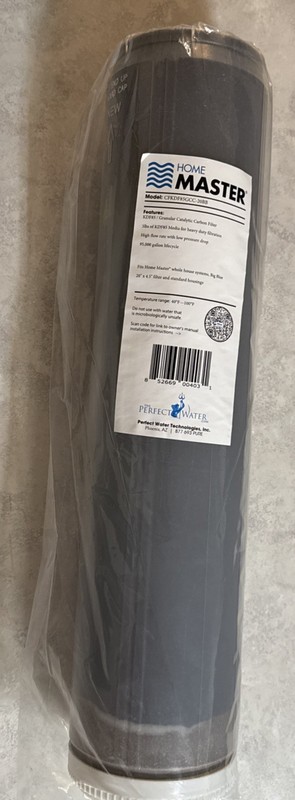 Home Master 20 x 4.5 GAC Whole Home KDF85 Water Filter CFKDF85GCC-20BB Big Blue