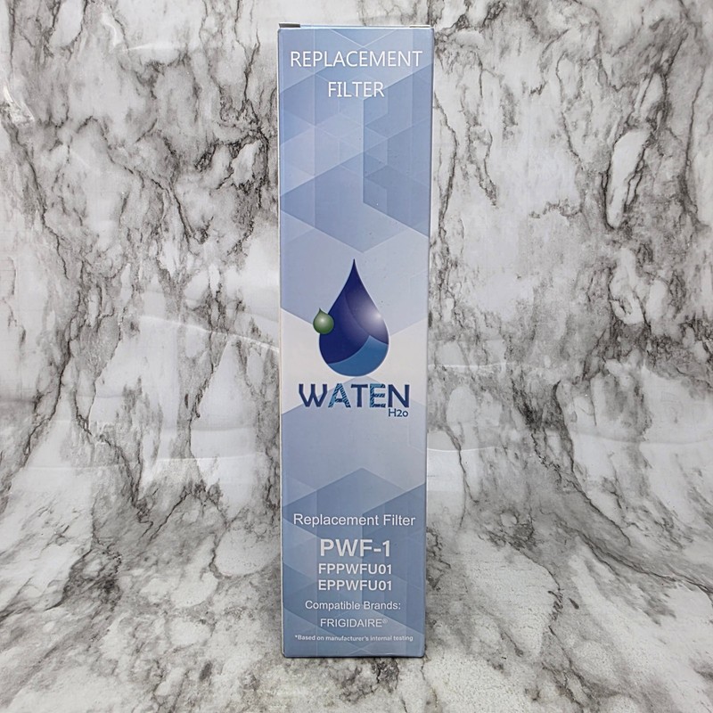 Waten H2O Replacement Water Filter PWF-1 for Frigidaire FPPWFU01 &EPPWFU01
