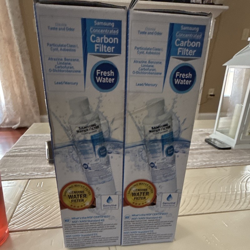 Samsung HAF-CIN/EXP Carbon Water Filter for Samsung Refrigerator 2-Pack