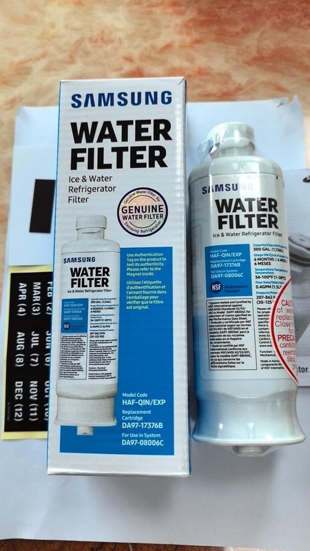 3PACK Genuine Samsung DA97-17376B HAF-QIN/EXP REFRIGERATOR Water Filter US Stock gallery