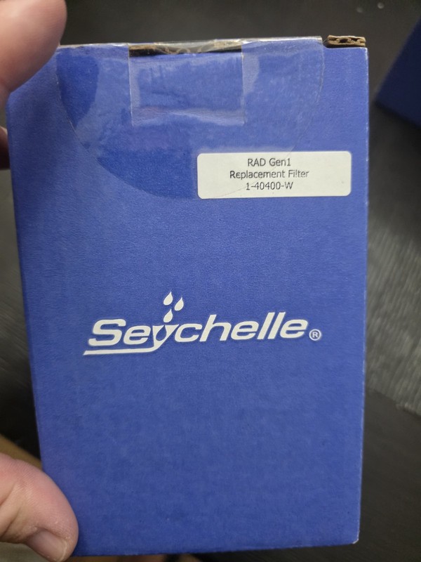 Seychelle Radiological Replacement Filter 1-40400-W Purification Treatment NEW