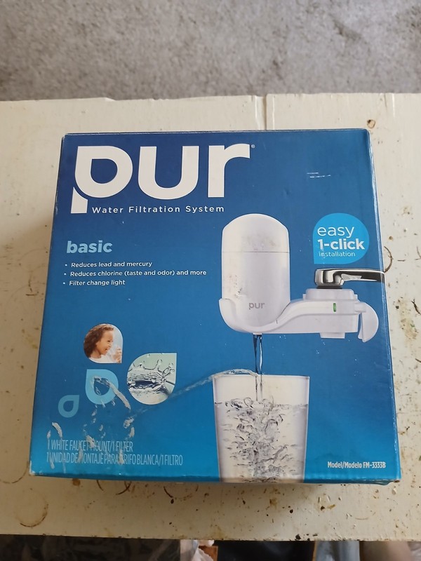This Is a PUR Water filtration system. You can hook it up to your faucet gallery