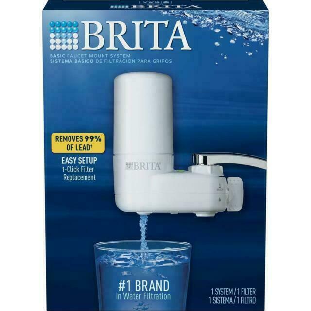 Brita 35214 Basic Tap Water Faucet Filtration System – White