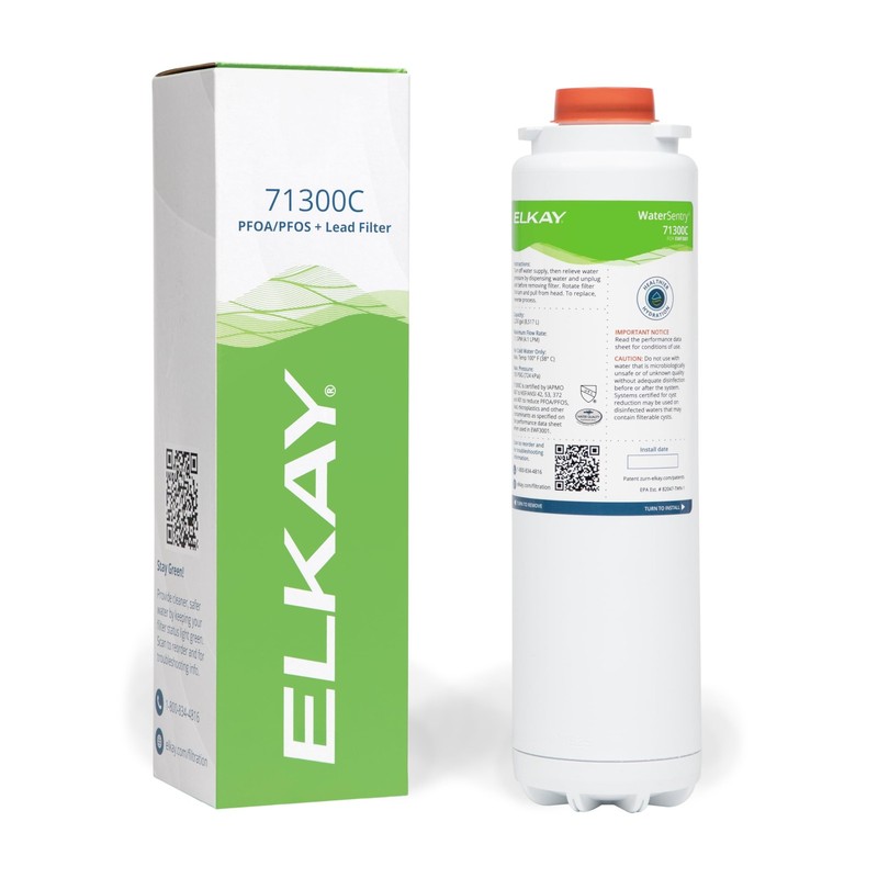 Elkay Genuine WaterSentry 71300C PFOA/PFOS PFAS + Lead + Microplastics NSF/AN…