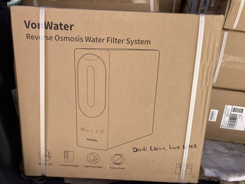 800GPD Tankless Reverse Osmosis Water Filter System high Flow UnderSink-VonWater gallery