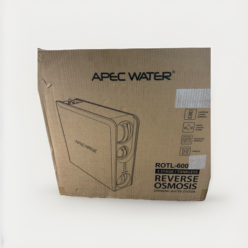 APEC Water ROTL-600-PH Tankless Reverse Osmosis Drinking Water System 3 Stage