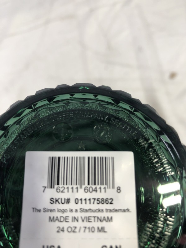 Starbucks Deep Emerald Gemstone Cold Cup 24 oz Reusable Acrylic Tumbler gallery