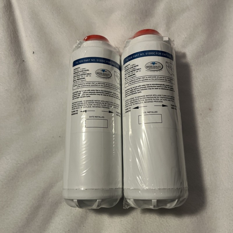 2 PACK 51300C Water Filter NO Chip for Elkay 51300C EWF3000 Ezh20 Bottle Filler gallery