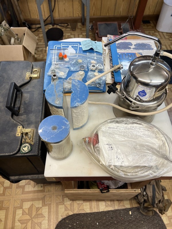 Multi-Pure Model 500/+ Emergency Multi-pure Hand Siphoning Kit Salesman’s Model