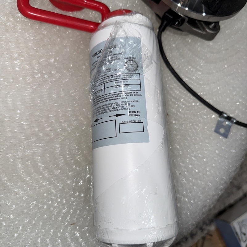 Virego 51600C Replacement water filter Elkay 51300C EWF3000 Filter New Open box