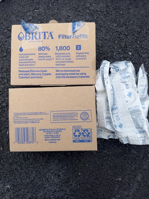 Brita Filter Refills Water Pitcher Replacement Filters Lot of 18