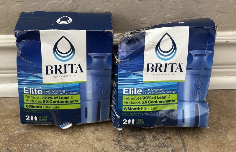2 Lot Of Brita Longlast Replacement Filters for Pitchers Dispensers - Damage Box gallery