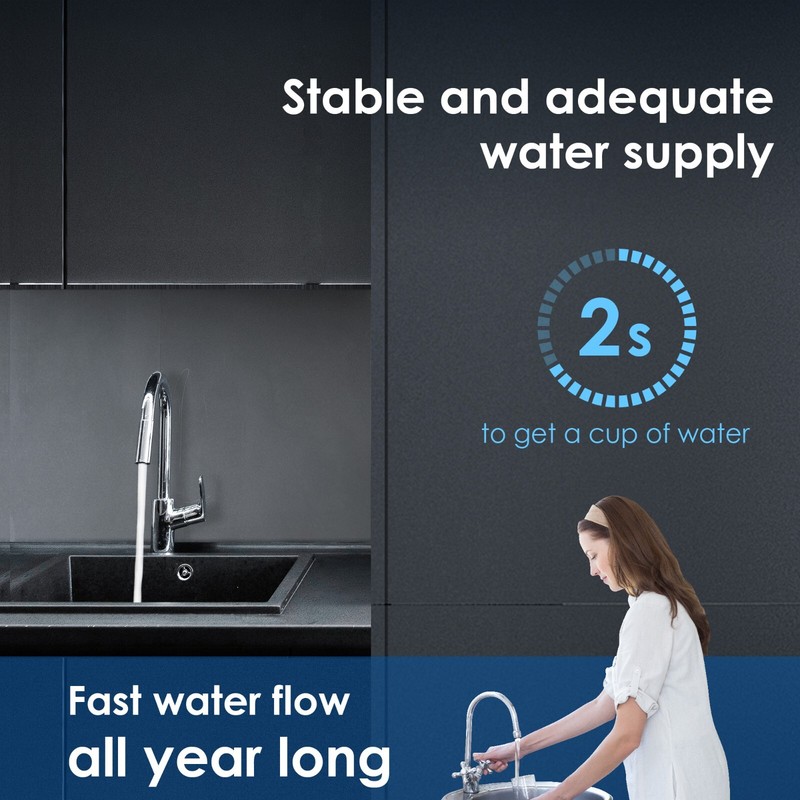 Waterdrop WD-RF10 Water Filter, 8000 Gal High Capacity, Replacement for 10UA/UB gallery