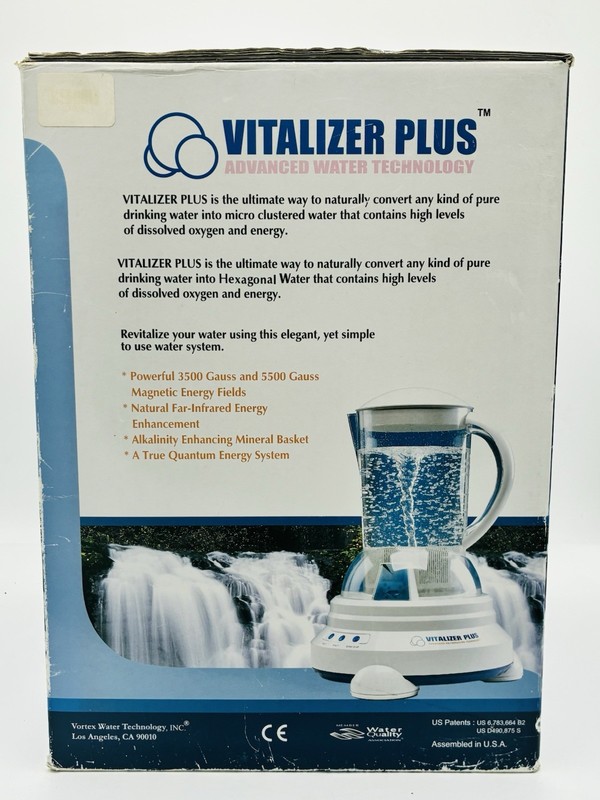 Vitalizer Plus Minerals Oxygen Hexagonal Health Alkalinity Water Machine gallery