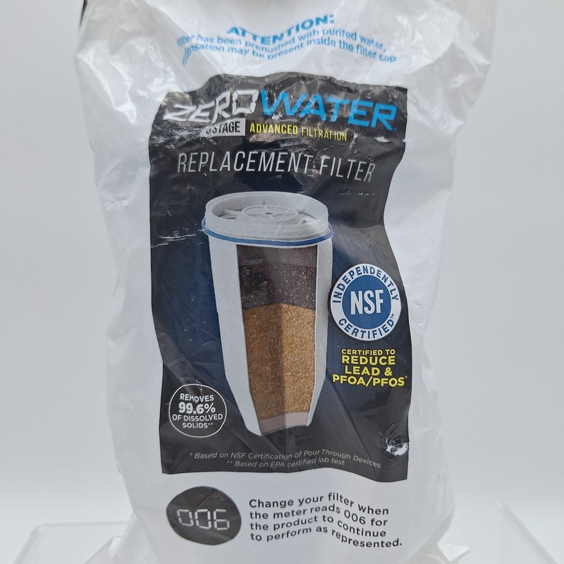 ZeroWater ZR-003 Replacement Filter 5 stage Advanced Filtration New