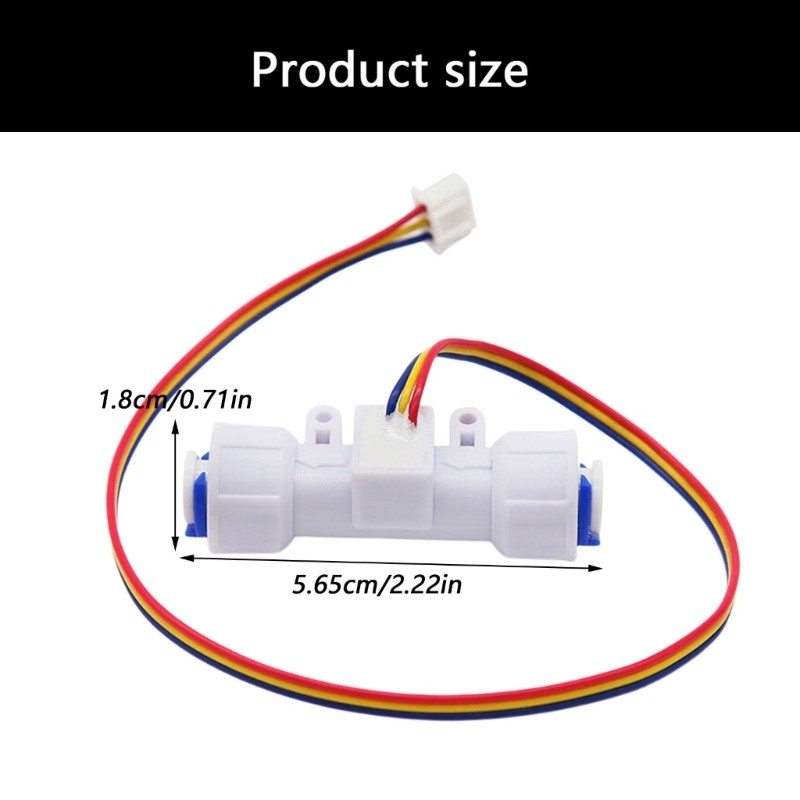 Quick Install Water Flows Gauge For Drink Machines And Purifiers Industrial gallery