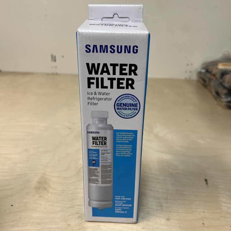 SAMSUNG Genuine Filter for Refrigerator Water and Ice, HAF-CIN/EXP, 1 Pack