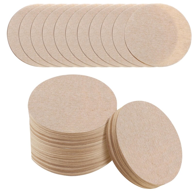 600Pcs Unbleached Coffee Filters, Replacement 64 mm/2.5 inch, 64MM/600Pcs