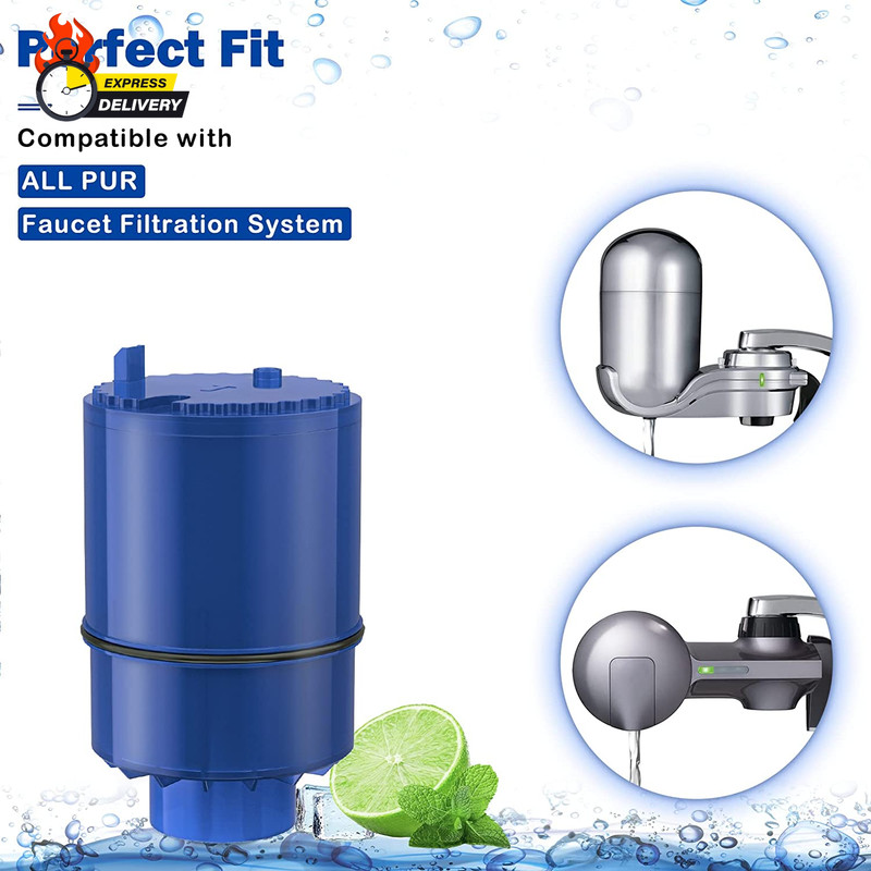 2-Pack Water Filter Replacement for PUR, PUR plus Faucet Water Filtration System gallery