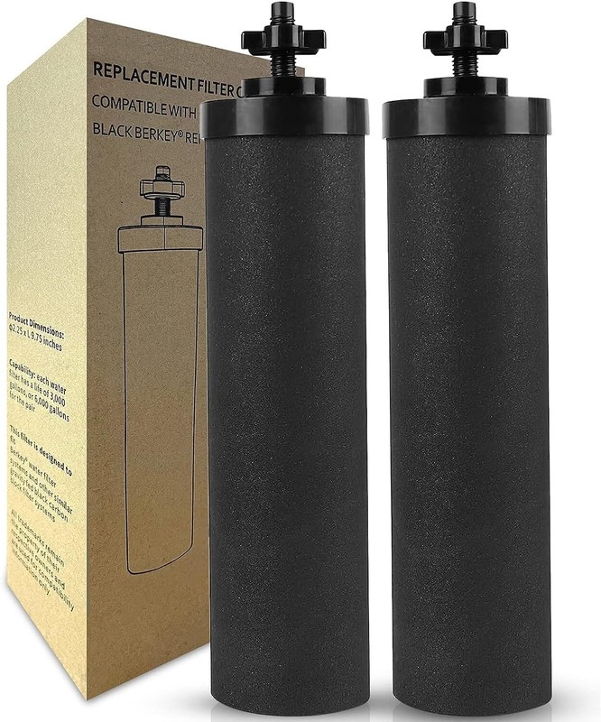 Fits Black Berkey® Water Filters Purification Element BB9-2 Cartridges