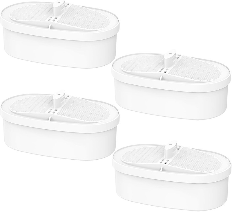 4 Pack Waterdrop® Replacement Filter WD-PF-01A Plus,Reduces PFOA/PFOS