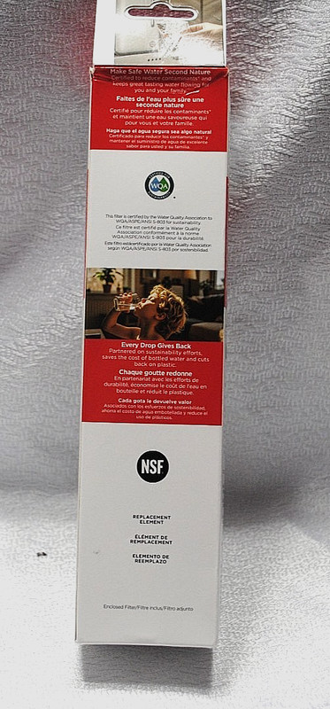 YFLXGNT Water & Ice Refrigerator Filter PWF-1, FPPWFU01, EPPWFU01 - New, Sealed gallery