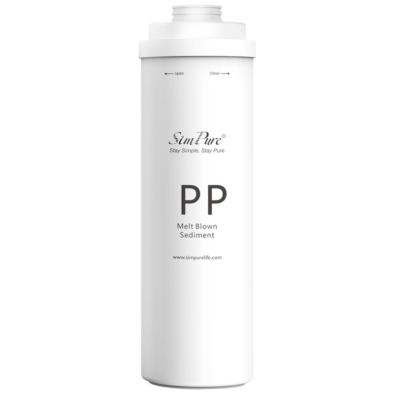 PP Melt Blown Sediment Water Filter Cartridge For SimPure T1-400 UV RO System
