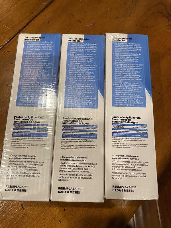 IcePure Refrigerator Water Filter PP-RWF1200A (Lot Of 3) New! gallery