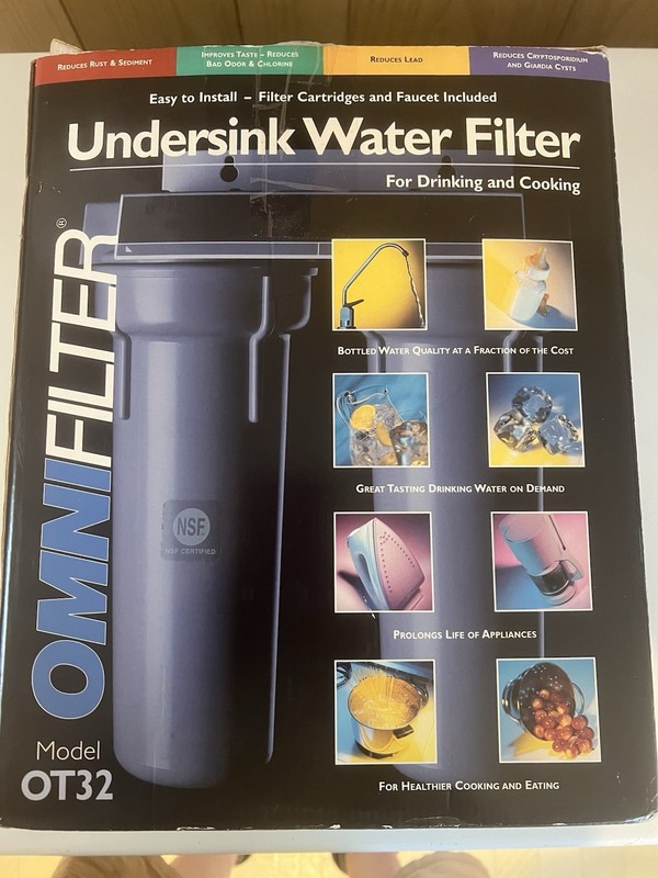 Pentair OMNIFIlter OT32 Water Filtration System 10″ Premium Dual-Stage