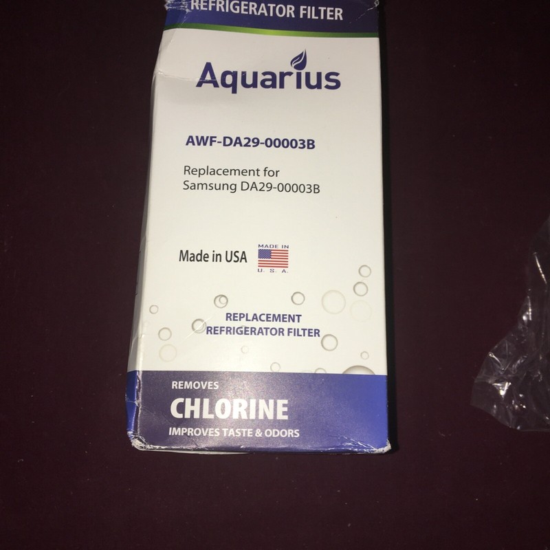 1 NEW Aquarius AWF-DA29-00003B Replacement Filter For Samsung DA29-00003B