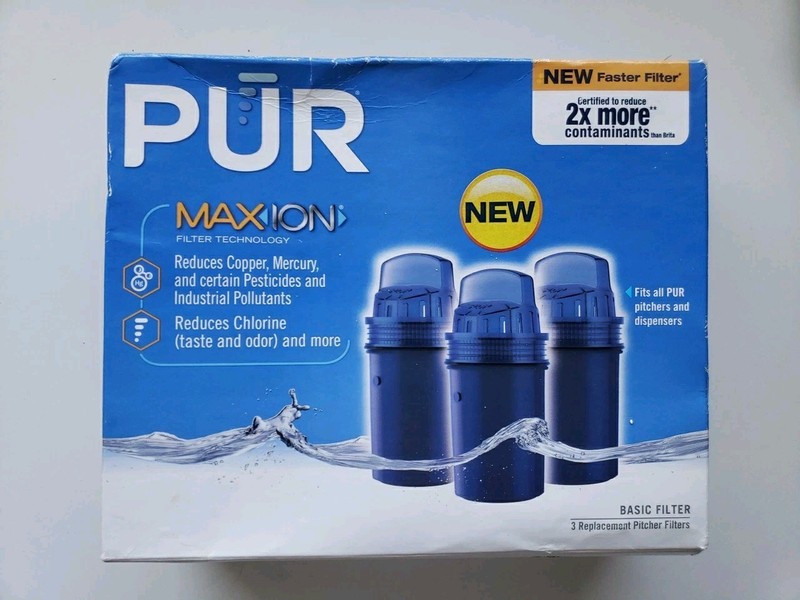 PUR Pitcher Filter Maxion PPF900Z Replacement Water Filter 2 Pack Home New