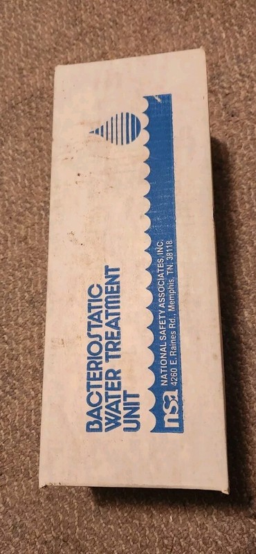 NEW NSA Bacteriostatic Water Treatment Unit 100S In Box With Hook Ups