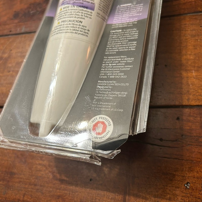 Genuine LG Water Filter Replacement Cartridge, LT600P/PC/PCS, 5231JA2006F gallery