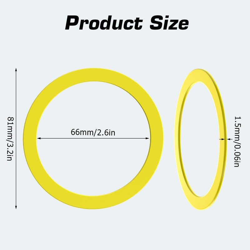 Flush Valve Seal Compatible with Kohler 4 Pack Upgraded Silicone Material Can... gallery