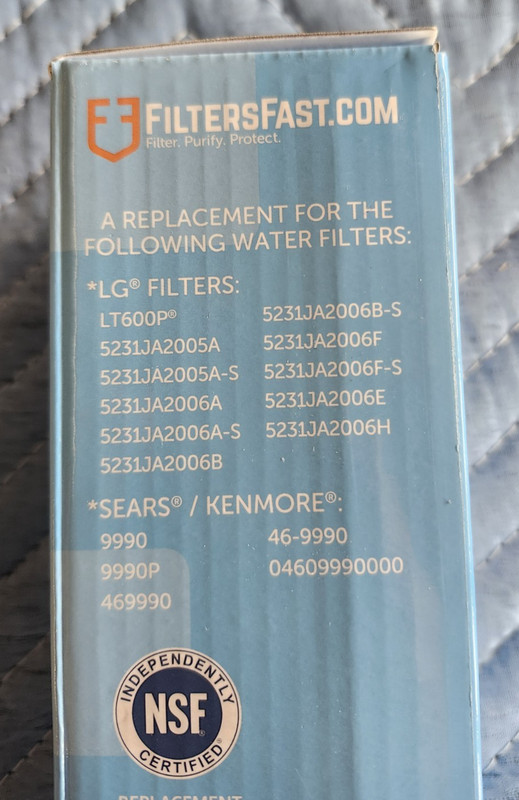 ⚡FRIDGIDARE/ LG/ KENMORE/ Replacement Refrigerator Water Filter PH21410 gallery