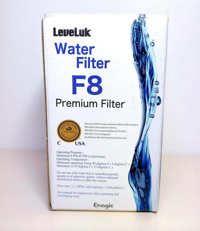 25 of Leveluk F8 Filters for Kangen K8 water Ioniser Enagic Authentic Cartridge